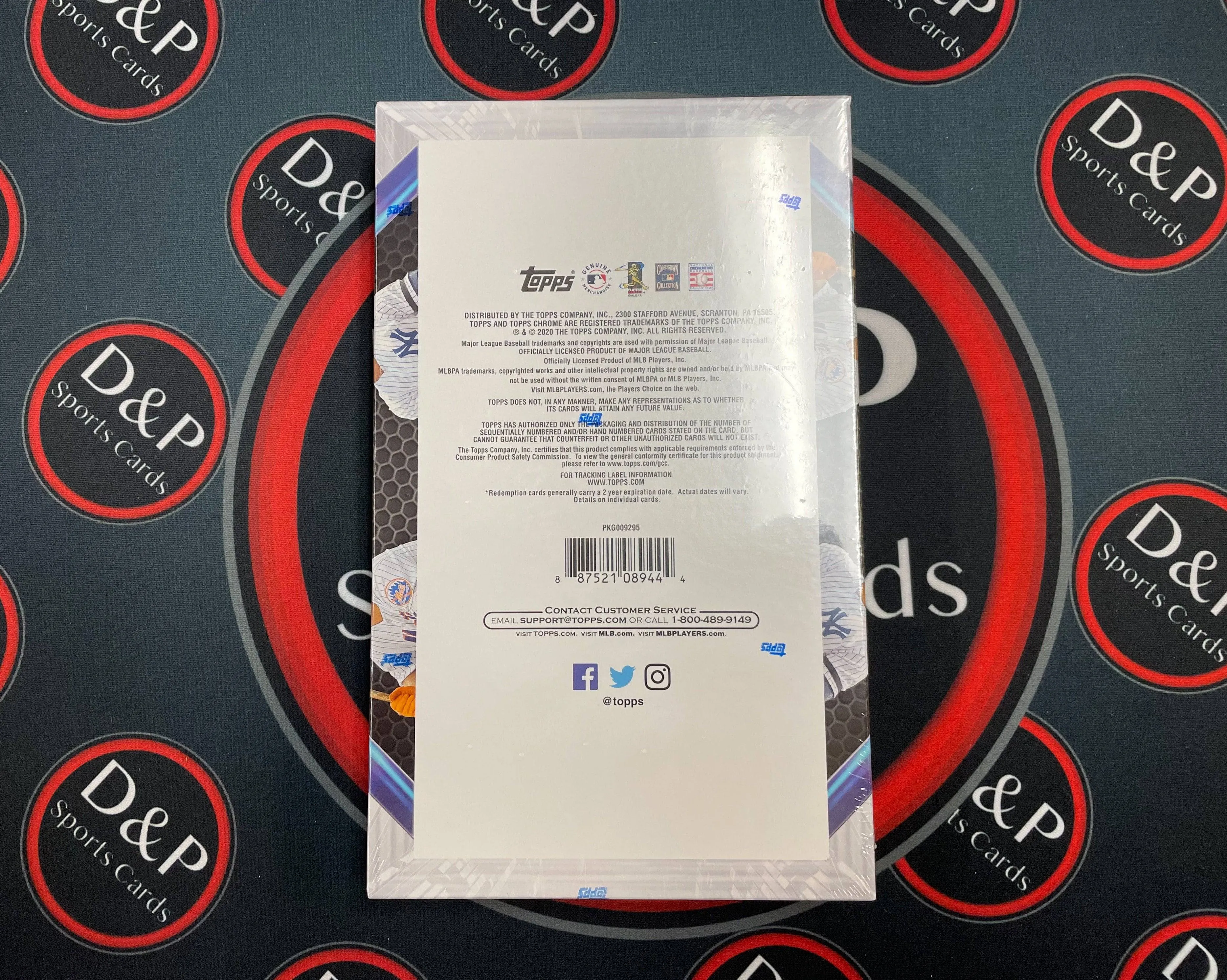 2020 Topps Chrome Baseball Hobby Box