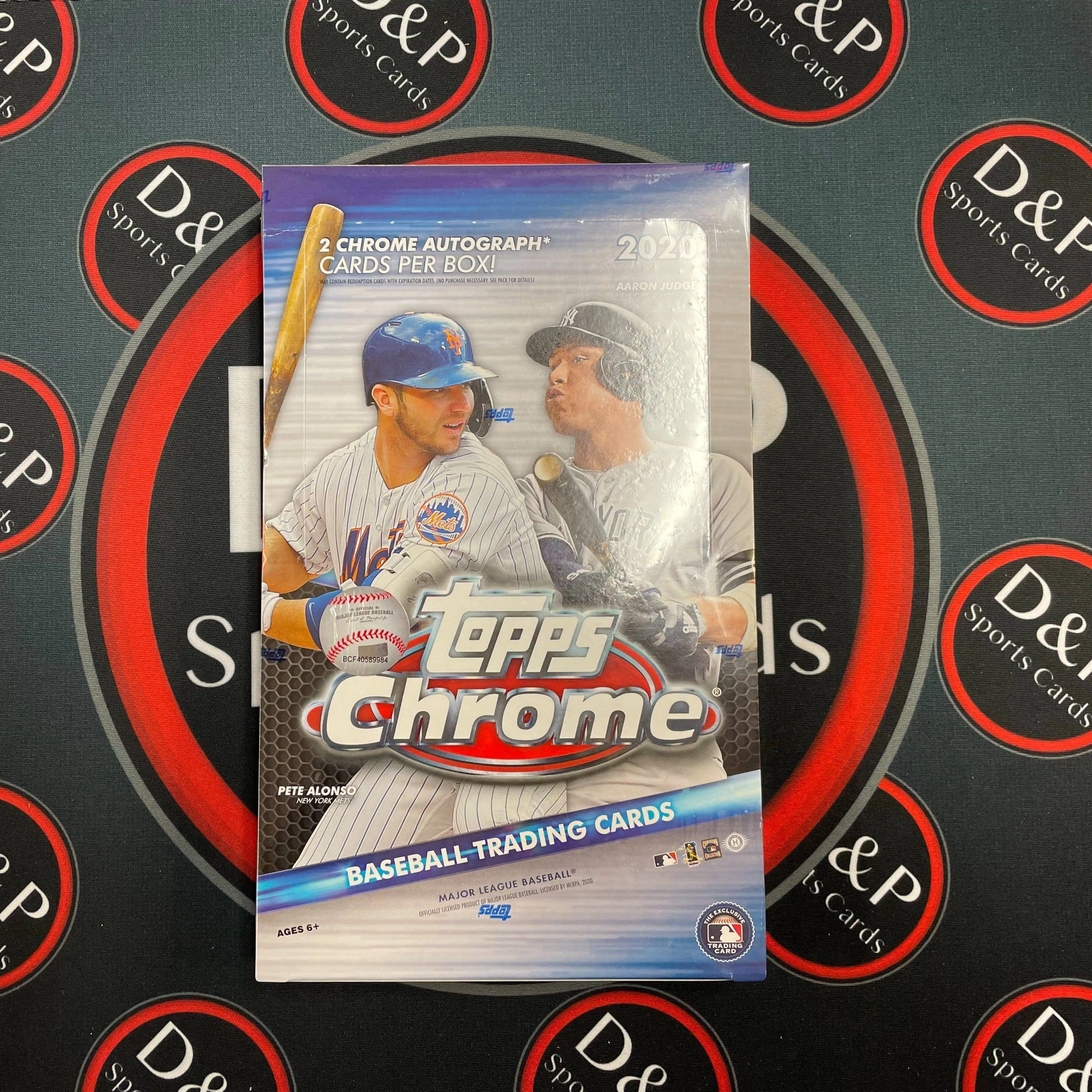 2020 Topps Chrome Baseball Hobby Box