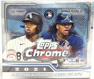 2021 Topps Chrome Baseball Jumbo HTA Box