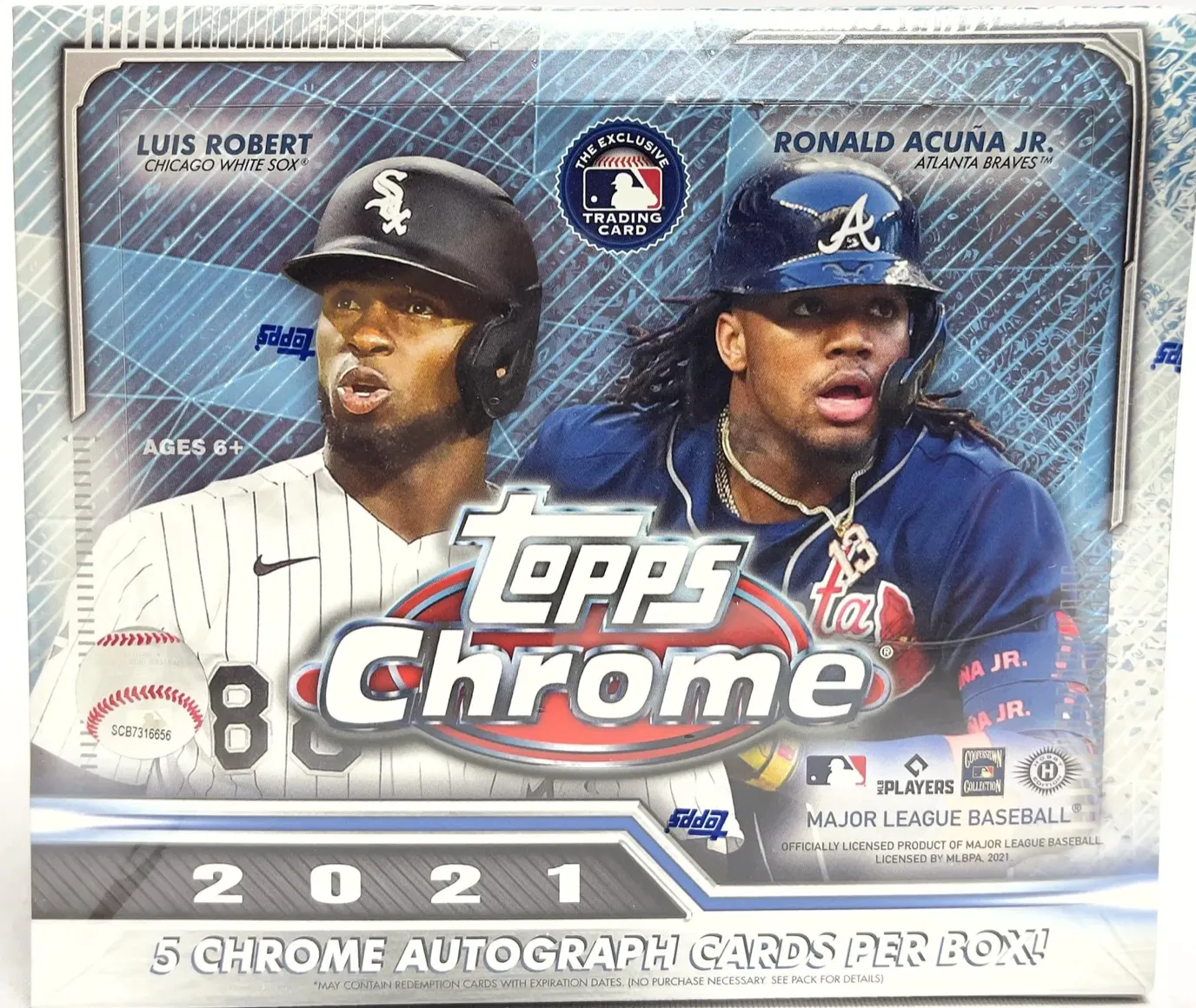 2021 Topps Chrome Baseball Jumbo HTA Box