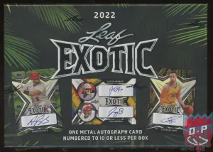 2022 Leaf Exotic Multi-Sport Box