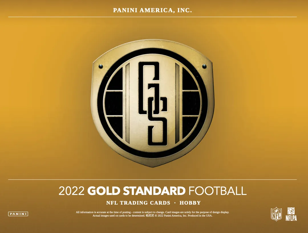 2022 Panini Gold Standard Football Hobby Box