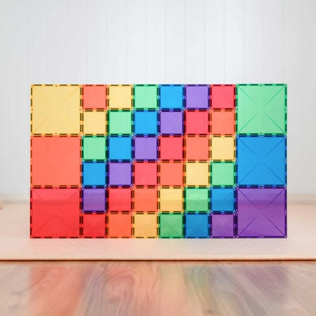 42 Piece Square Pack Rainbow - 3 