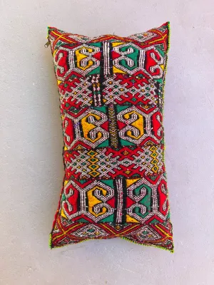 Ain Leuh Lumbar Pillow - Sun