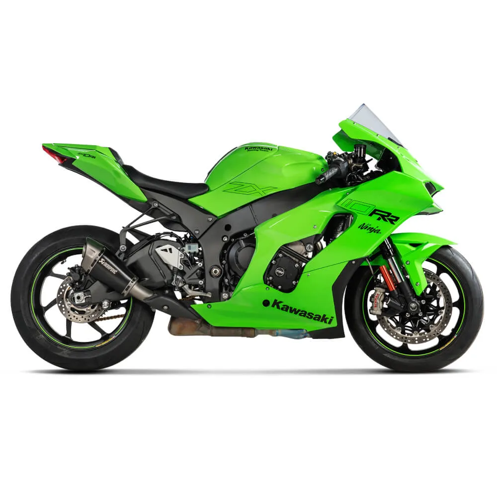 Akrapovic Titanium Silencer Slip-On Kit S-K10SO28-ASZTBL
