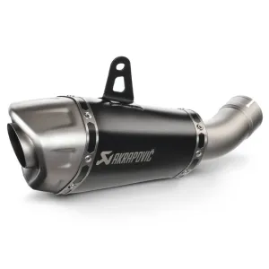 Akrapovic Titanium Silencer Slip-On Kit S-K10SO28-ASZTBL