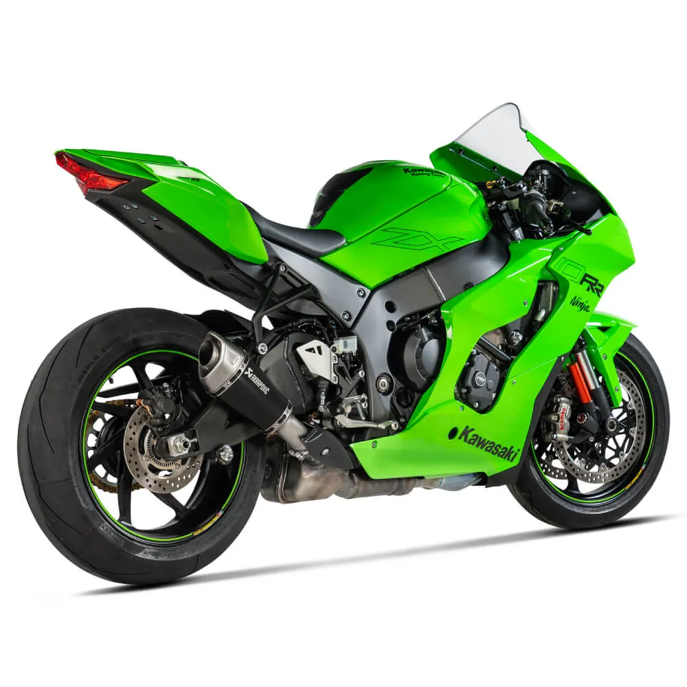 Akrapovic Titanium Silencer Slip-On Kit S-K10SO28-ASZTBL