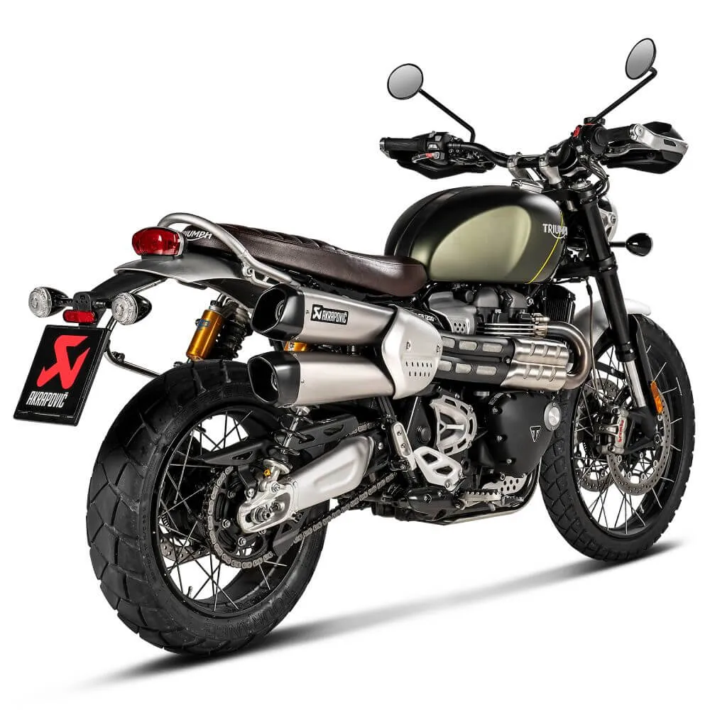 Akrapovic Titanium Twin Silencer Slip-On Kit S-T12SO3-HCQT