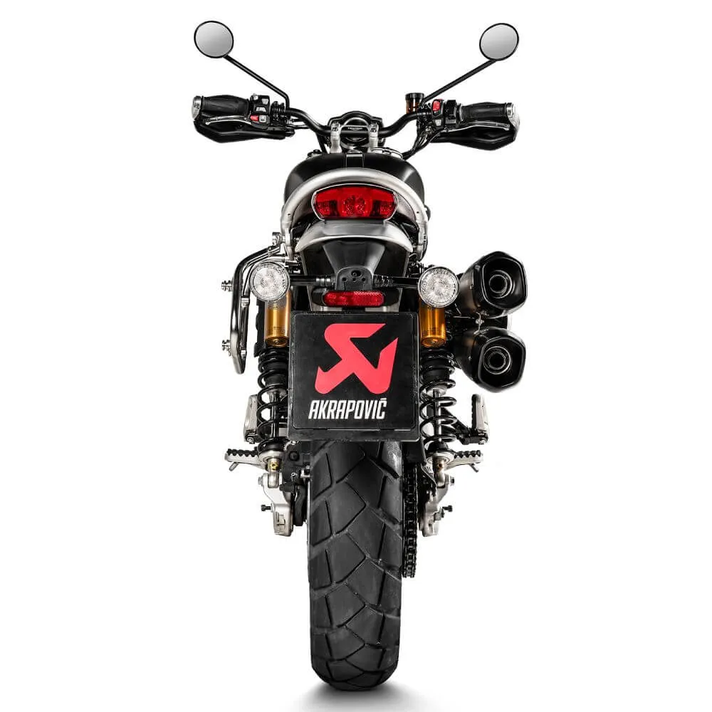 Akrapovic Titanium Twin Silencer Slip-On Kit S-T12SO3-HCQT