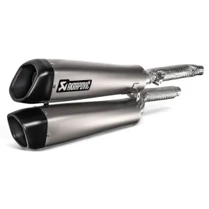 Akrapovic Titanium Twin Silencer Slip-On Kit S-T12SO3-HCQT