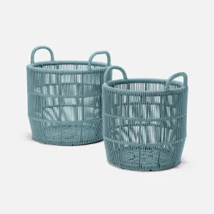 Amelia Baskets - Arctic Blue