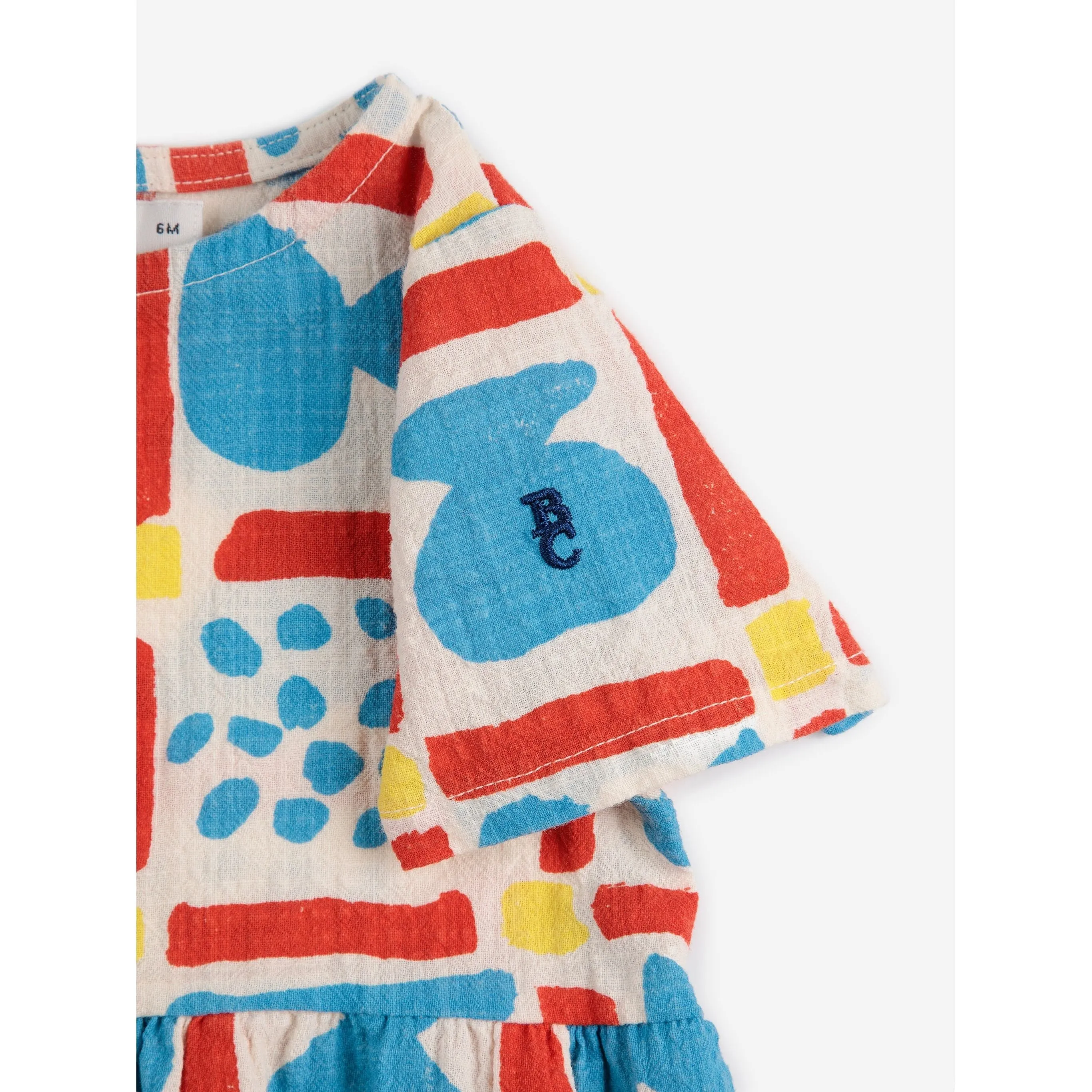Baby Geometric Game Woven Dress