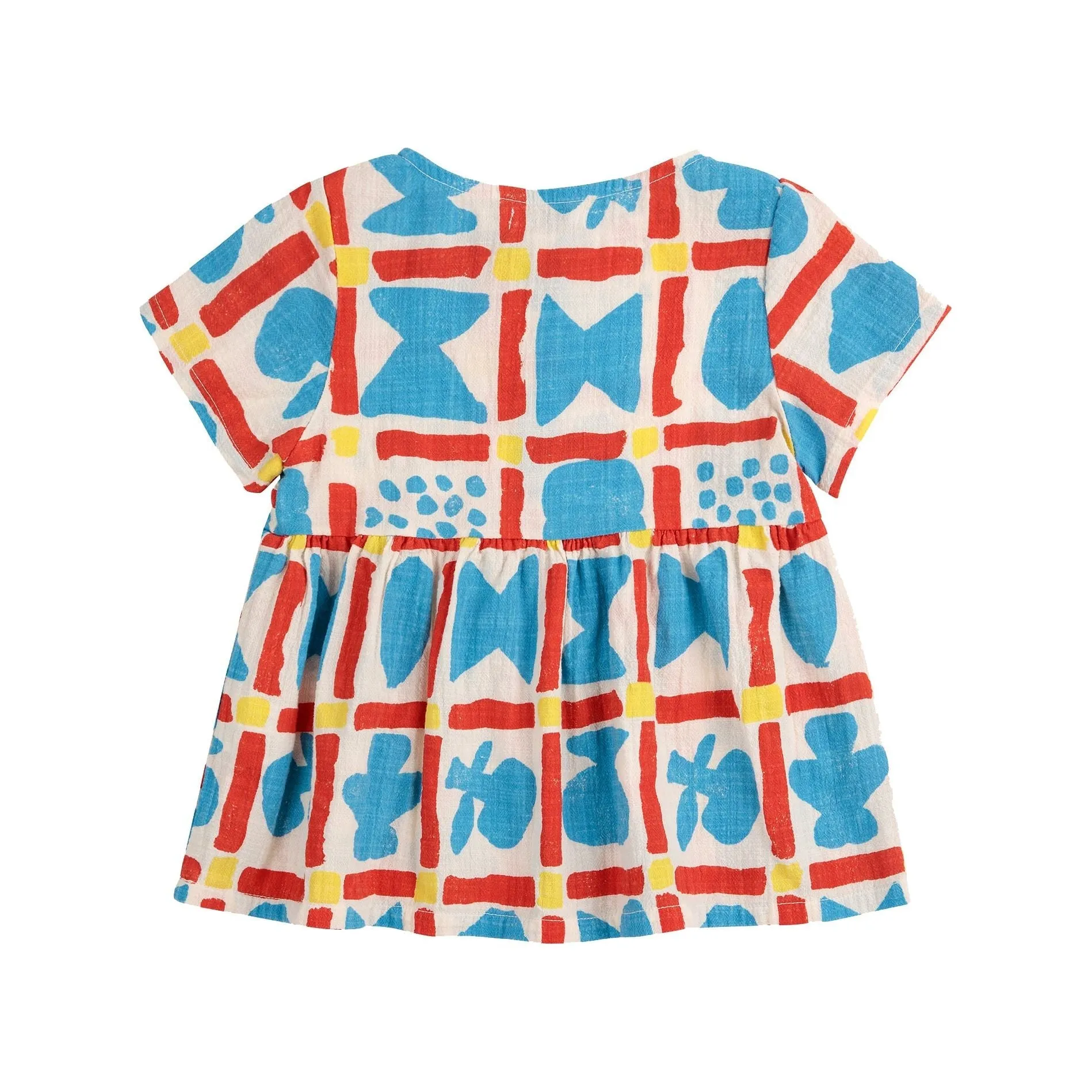 Baby Geometric Game Woven Dress
