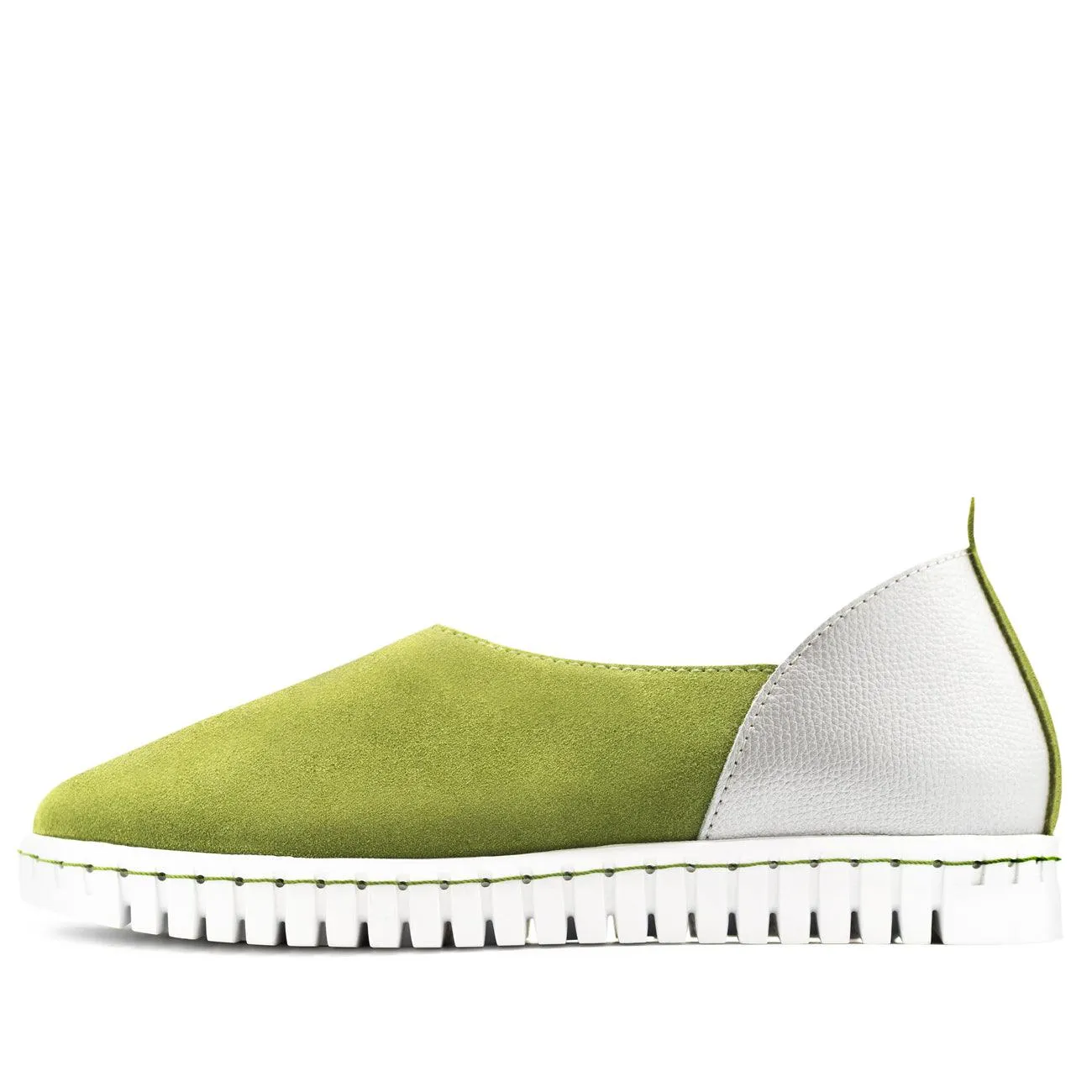 BENDY Aloe - Italian leather