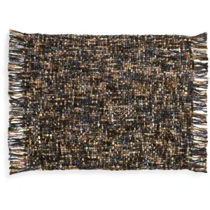 Blue/ Green Woven Throw Blanket
