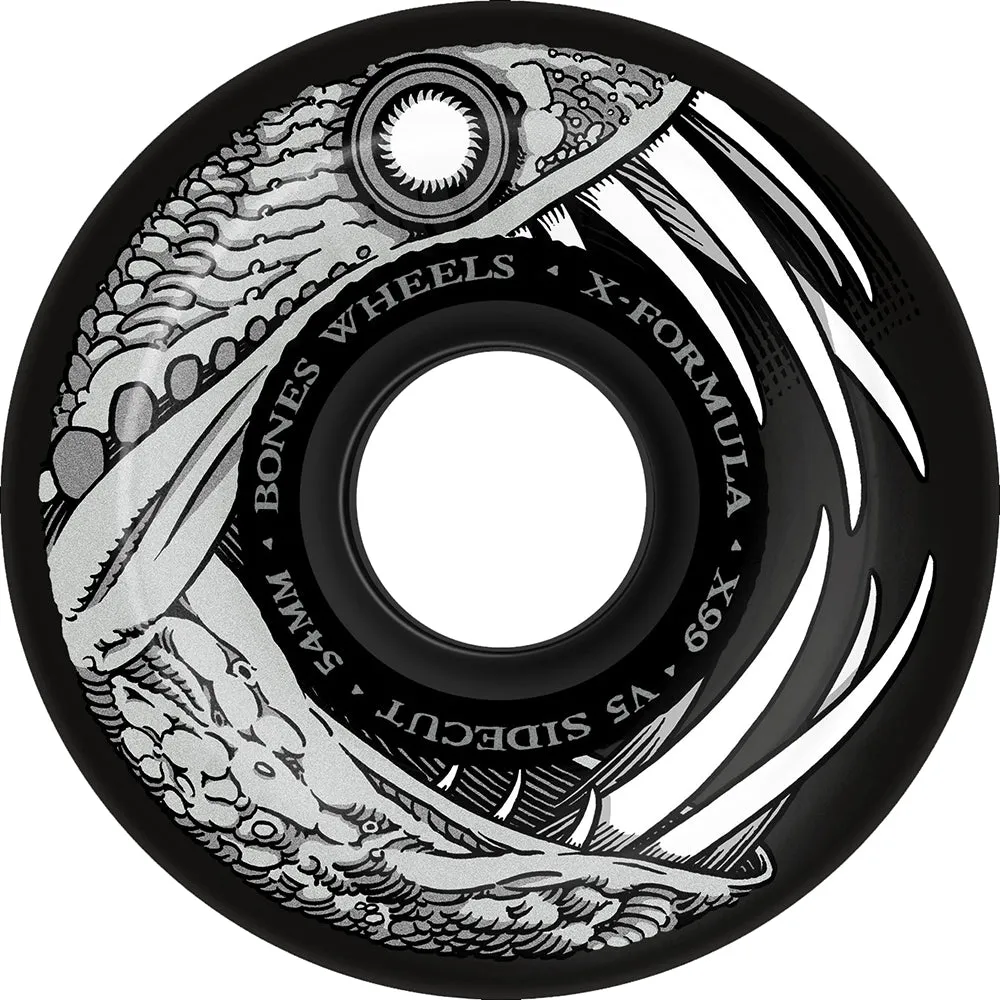 Bones X-Formula Dark Waters V5 Sidecut 99A Wheels 54mm