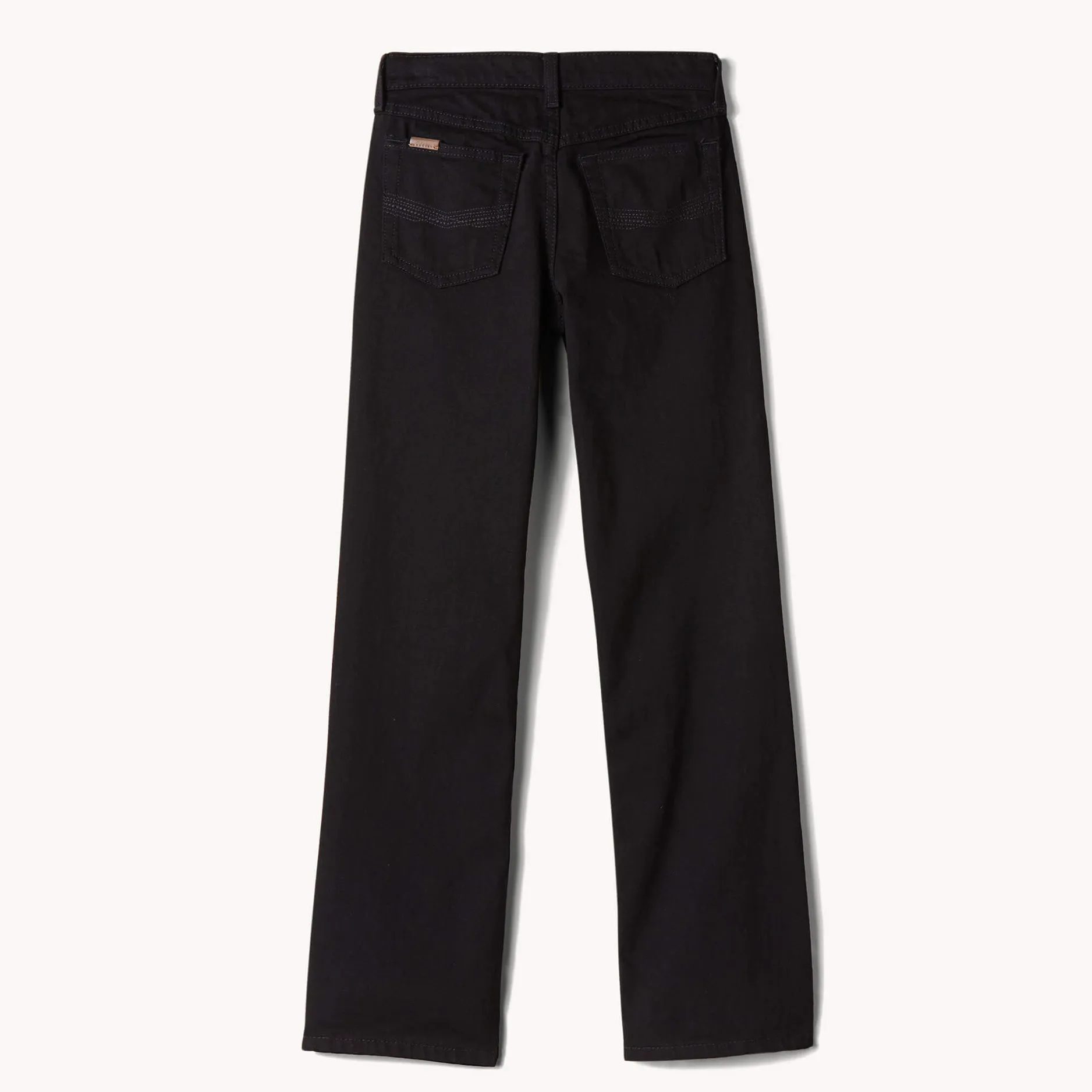 Boys Ariat B5 Slim Stretch Legacy Black Straight Jean