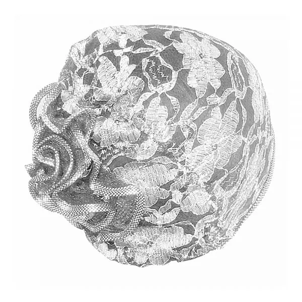 BT Mesh Lace Flower Cap