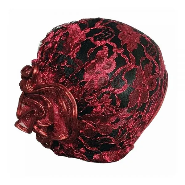 BT Mesh Lace Flower Cap