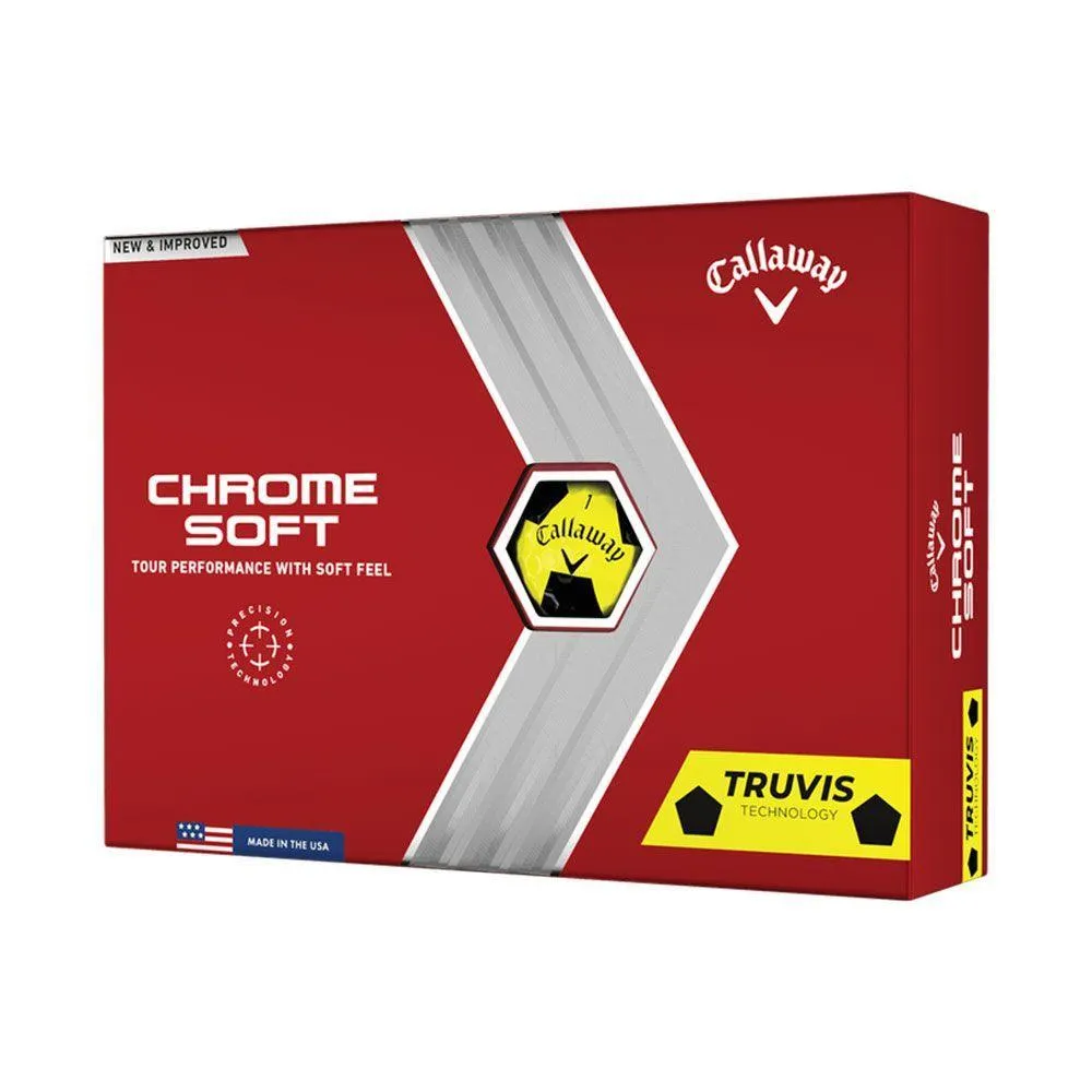 Callaway Chrome Soft Truvis Technology Golf Balls