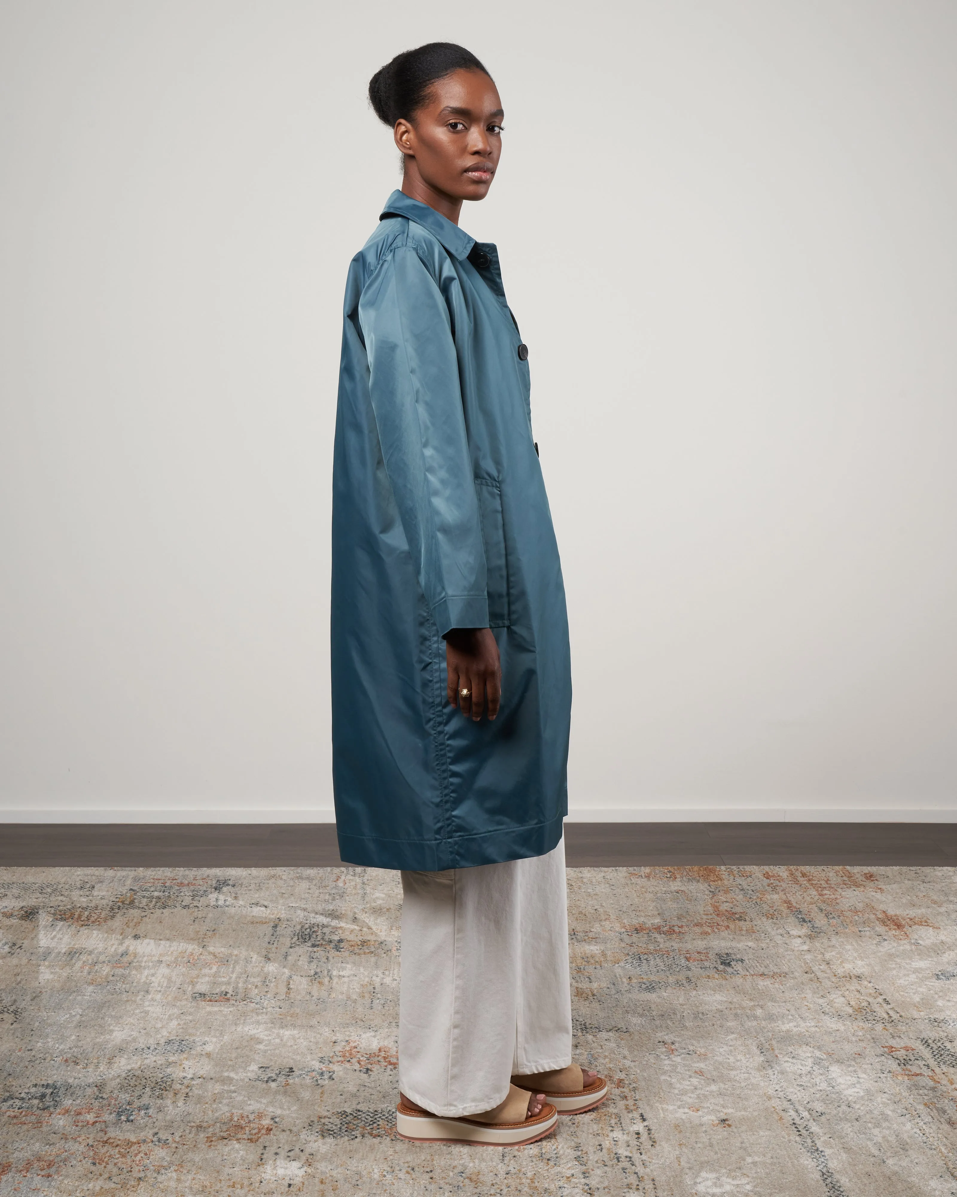 calpe raincoat - petrol