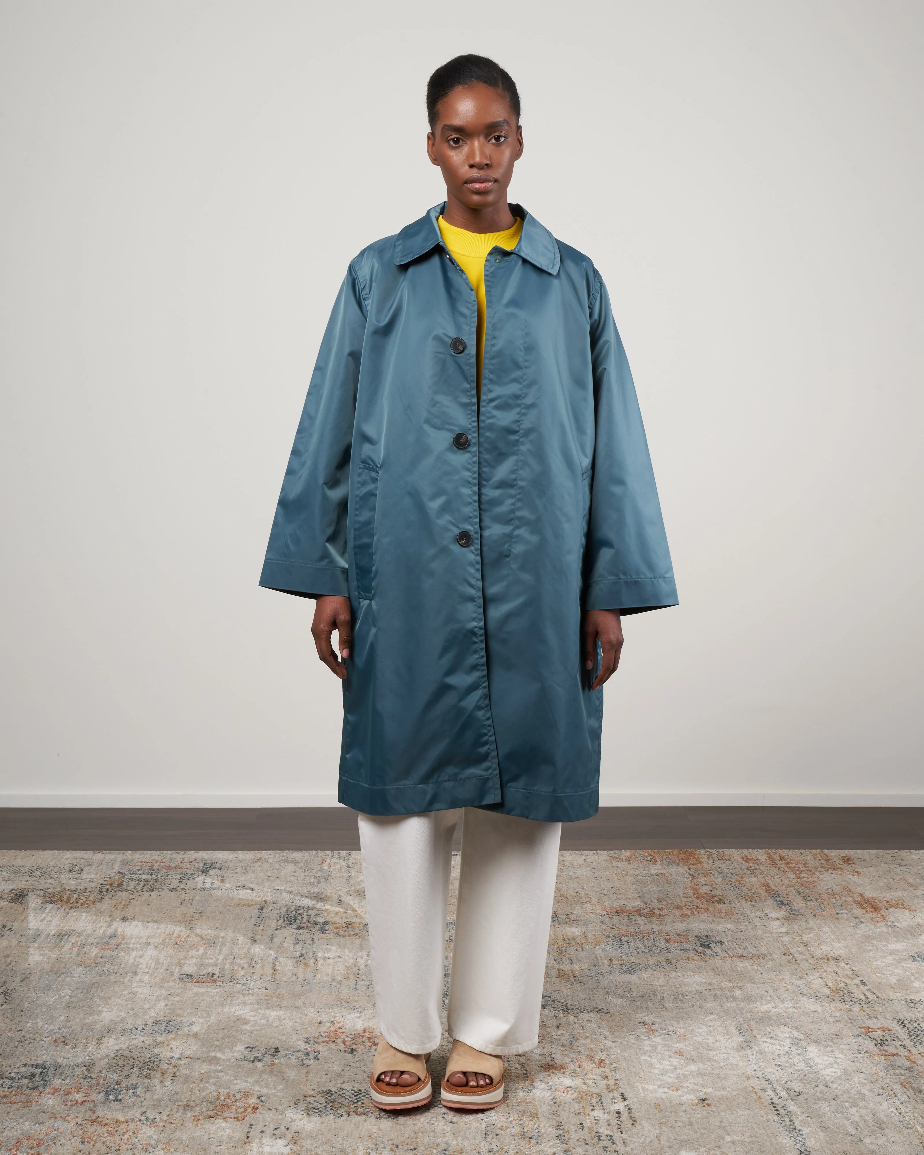calpe raincoat - petrol