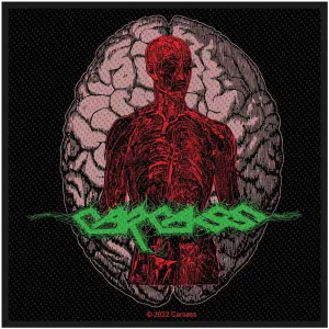 Carcass Woven Patch Cabeza (Standard)