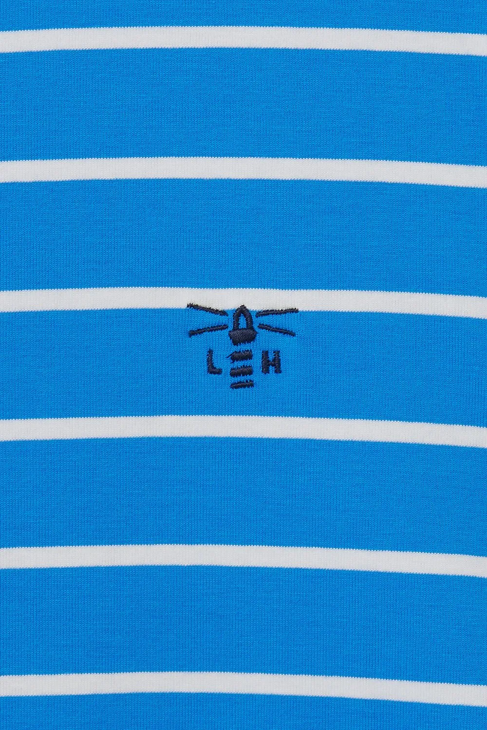 Causeway Breton Top - Azure Blue Stripe