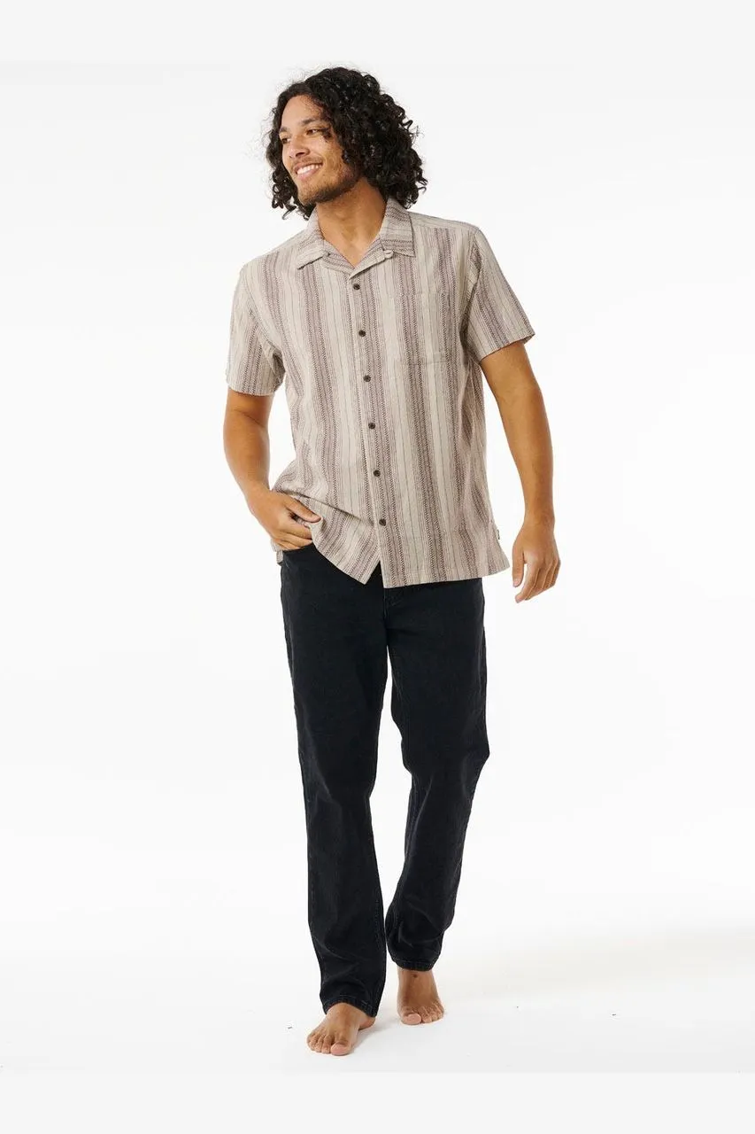 CHECK MATE S/S SHIRT - BONE