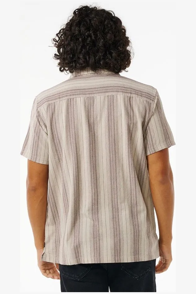 CHECK MATE S/S SHIRT - BONE