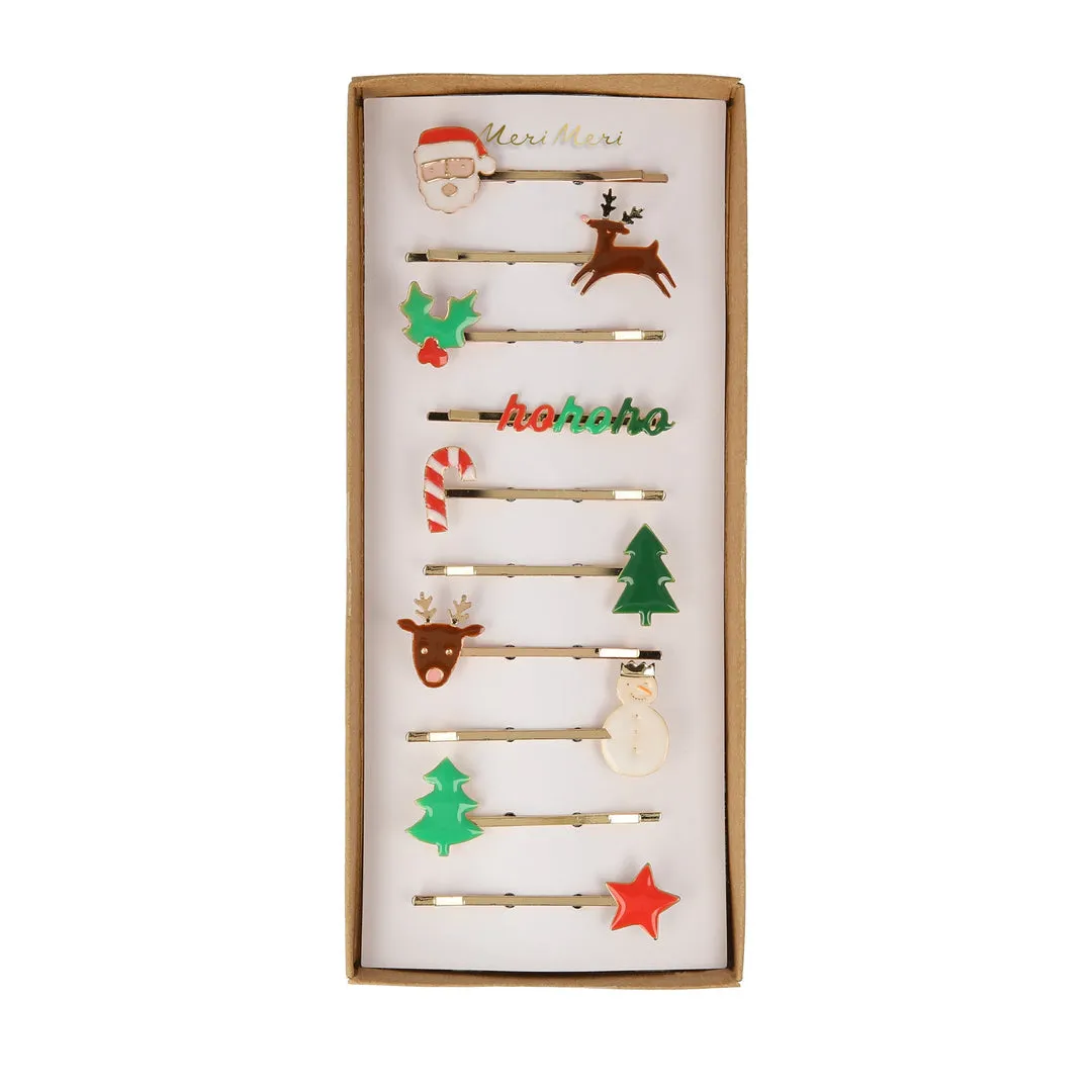 Christmas Character Hairslides