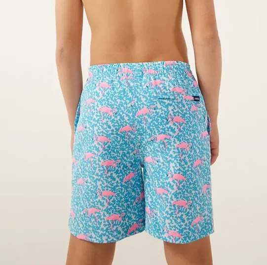 Chubbies Youth The Domingos Are For Flamingos -Classic Swim Trunk