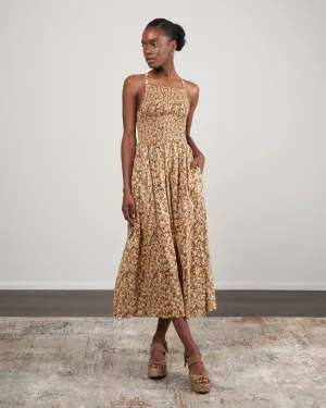 claretta midi dress - edelyn floral print