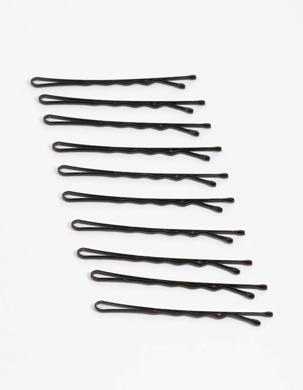 Coated Black Bobby Pin 10-Pack