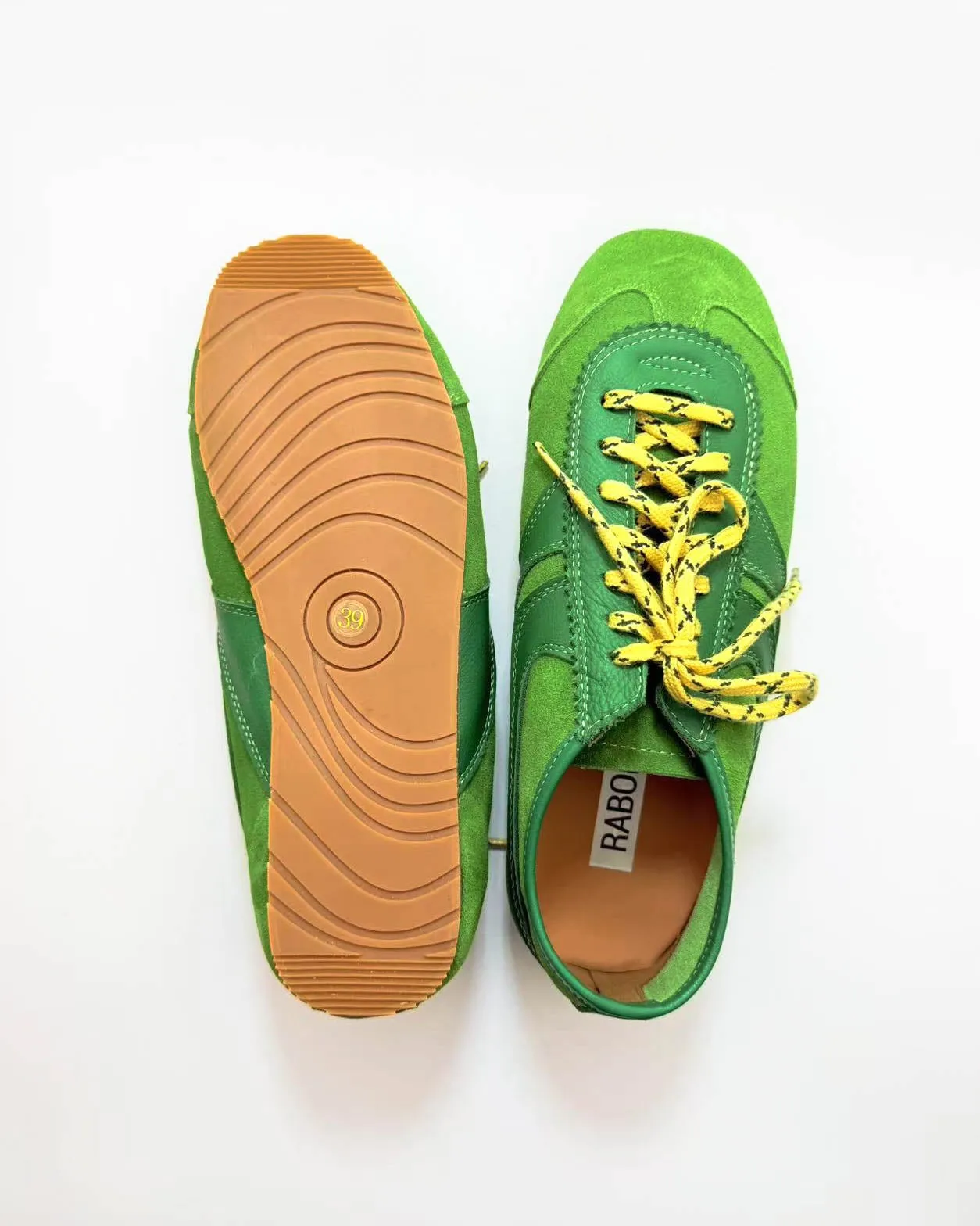 Color Block Tied Sneakers