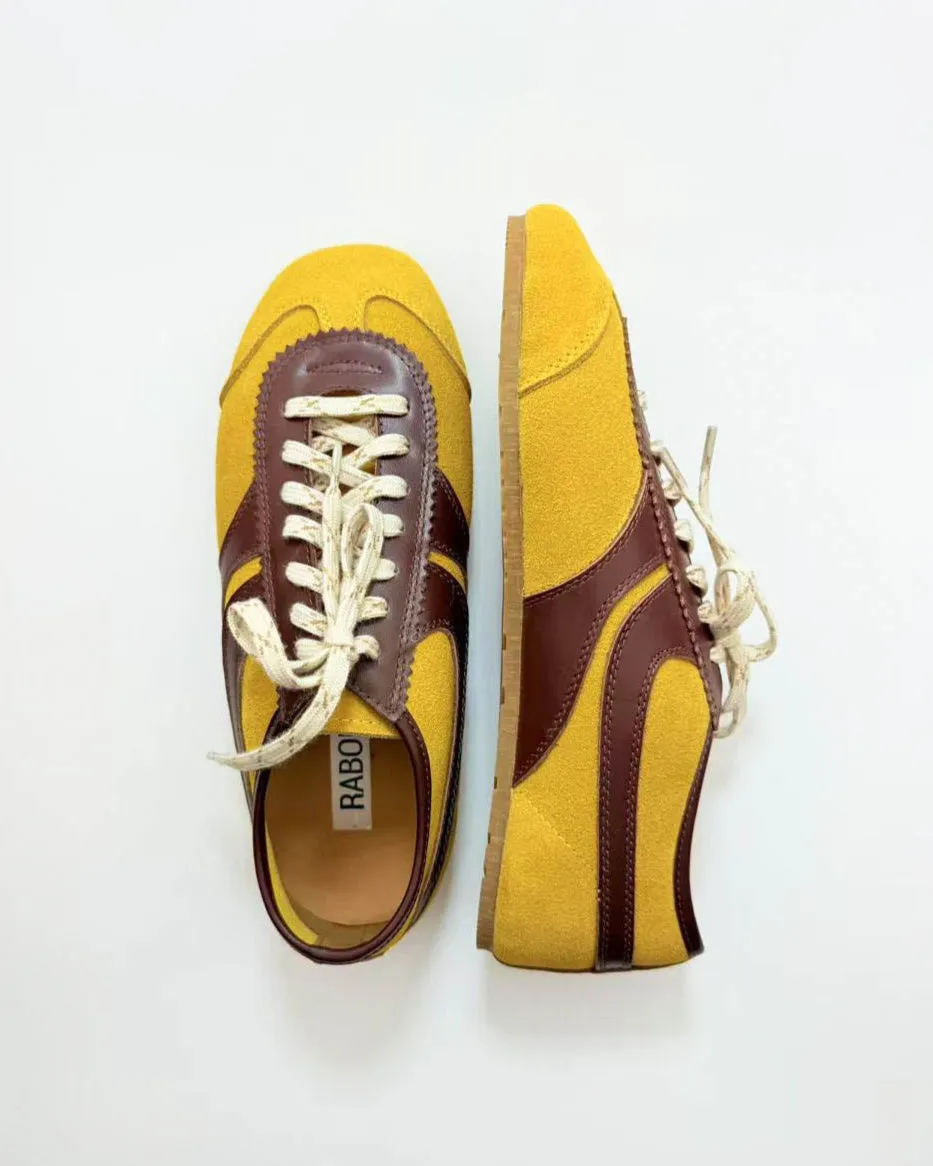 Color Block Tied Sneakers