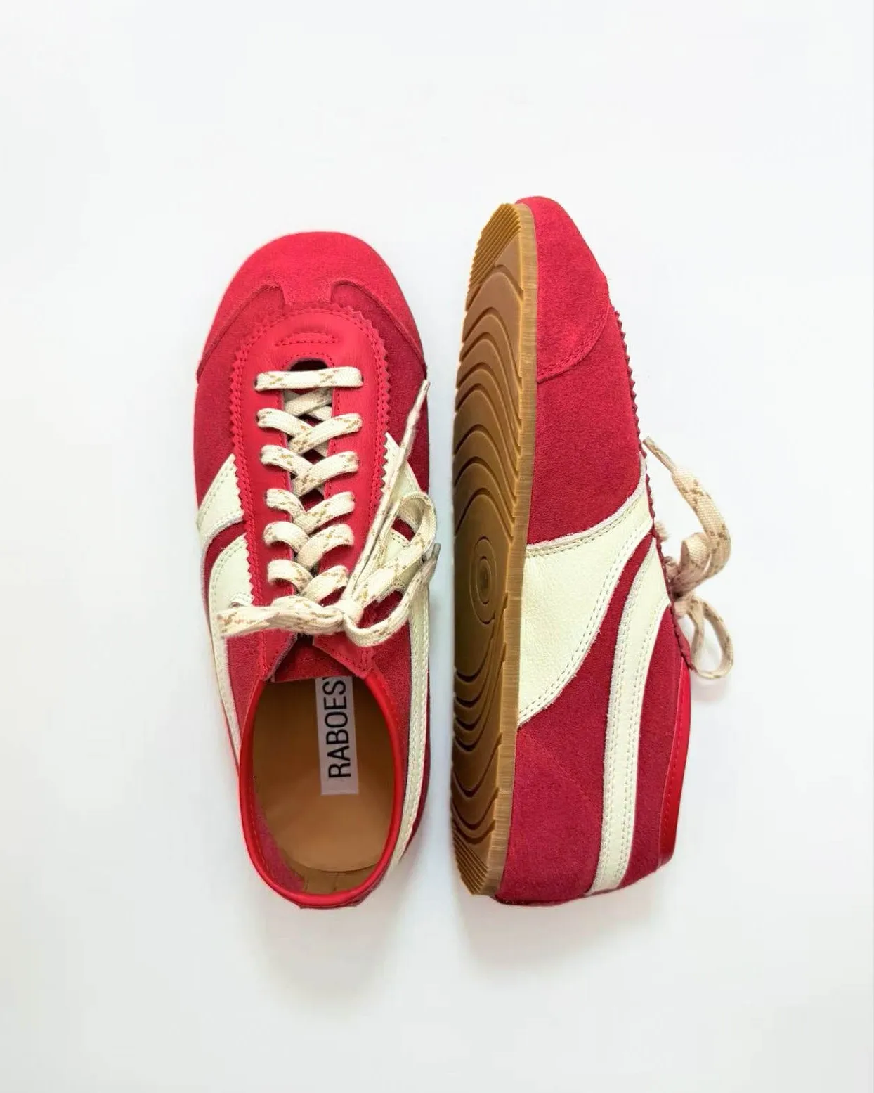 Color Block Tied Sneakers