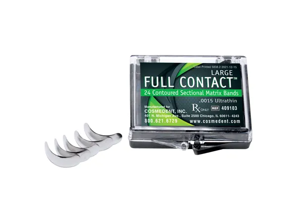 Cosmedent® Full Contact Sectional Matrix Bands