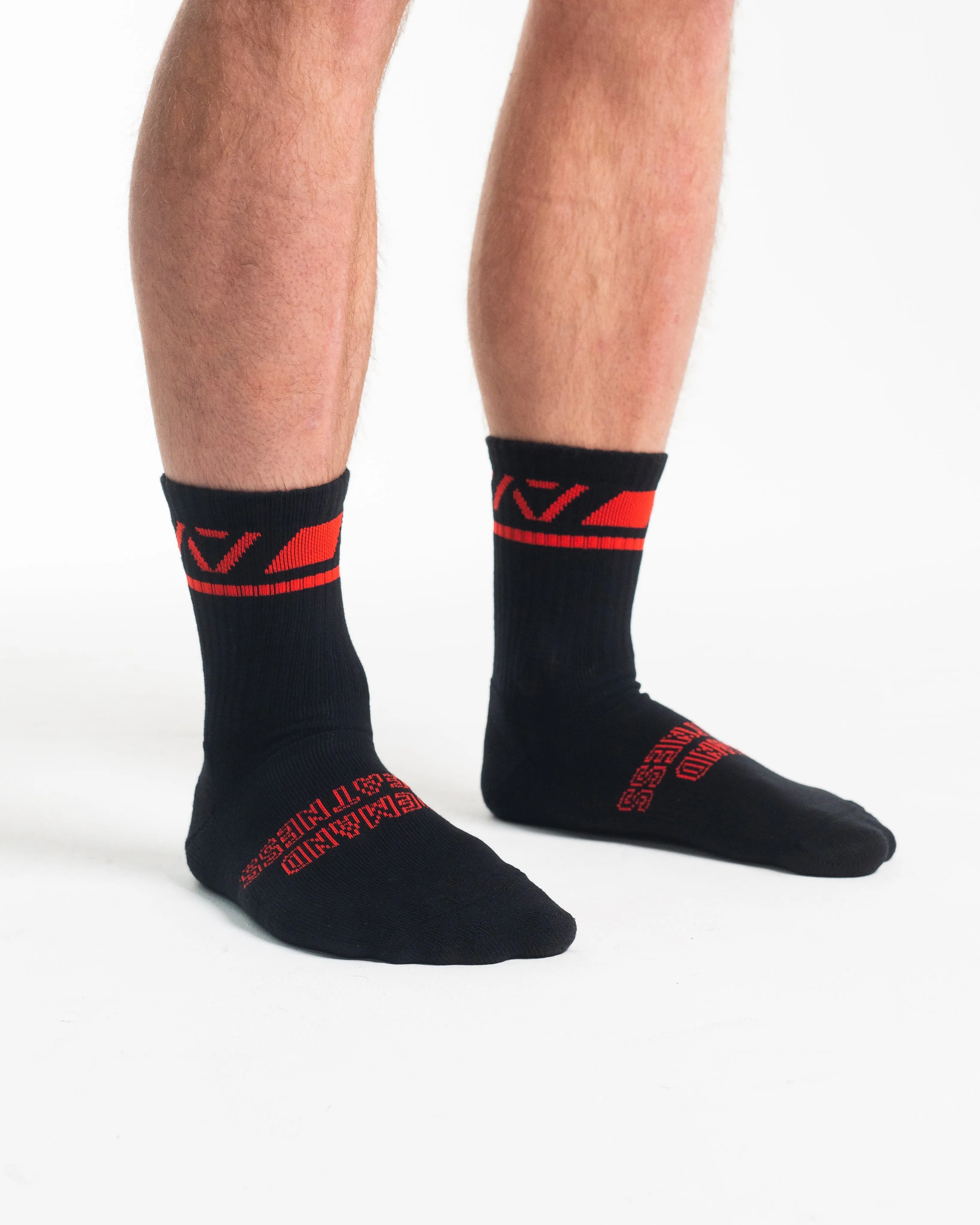 Crew Socks - Red Dawn