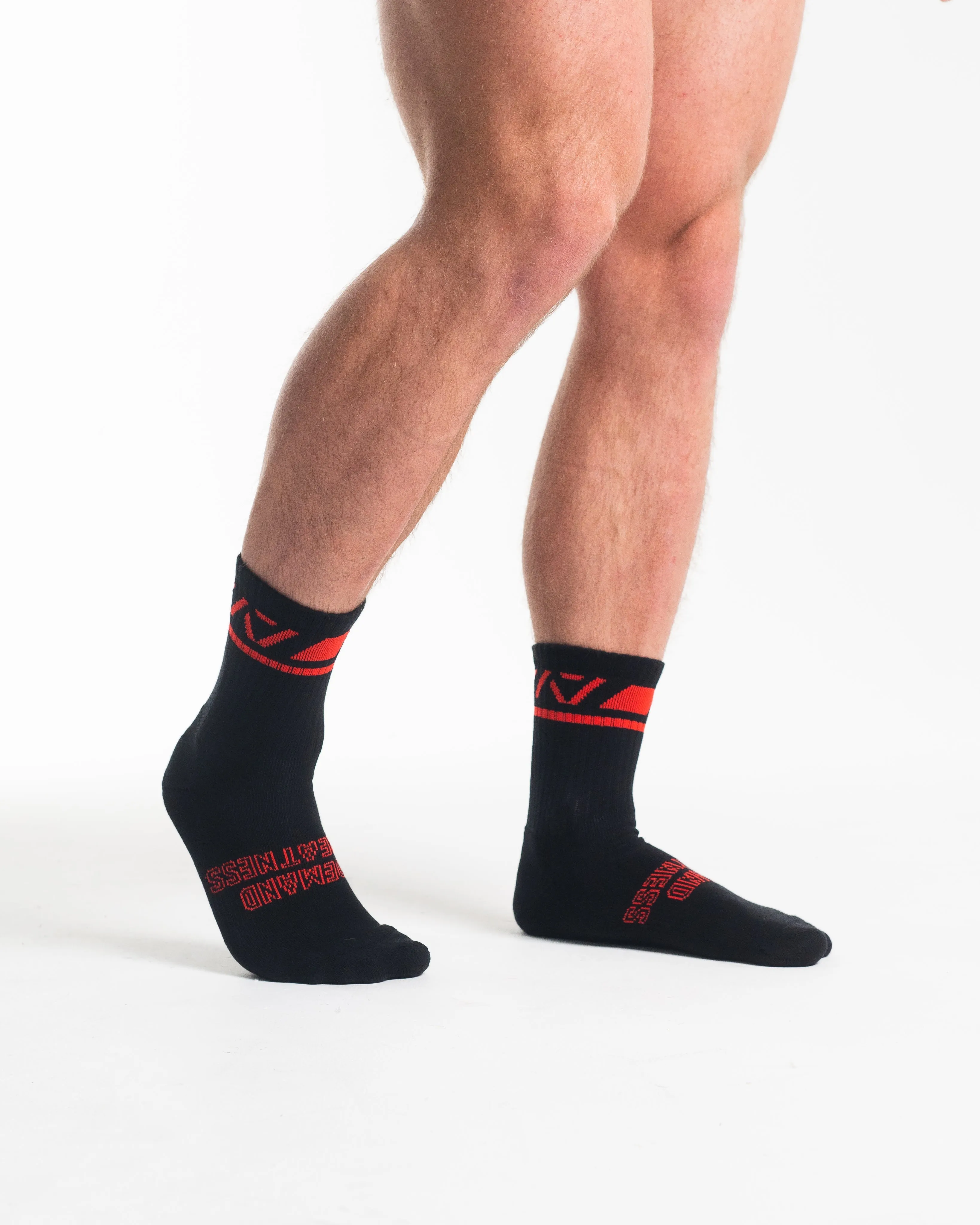 Crew Socks - Red Dawn