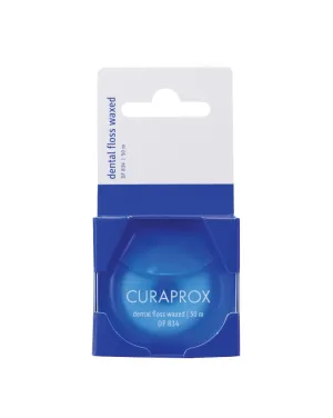 Curaprox DF 834 Floss Waxed With Mint Flavour 1X50M