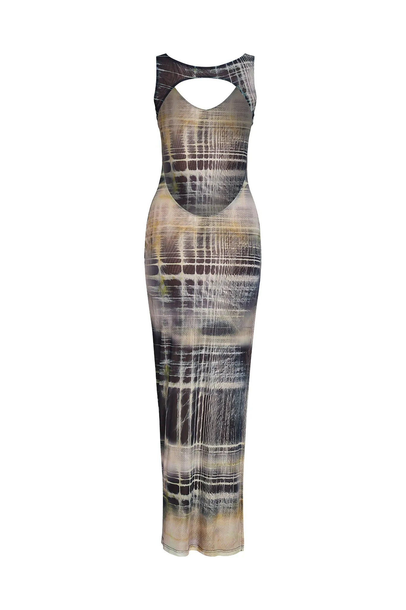 DAPHNIA MAXI DRESS - NEUTRAL : EMBER