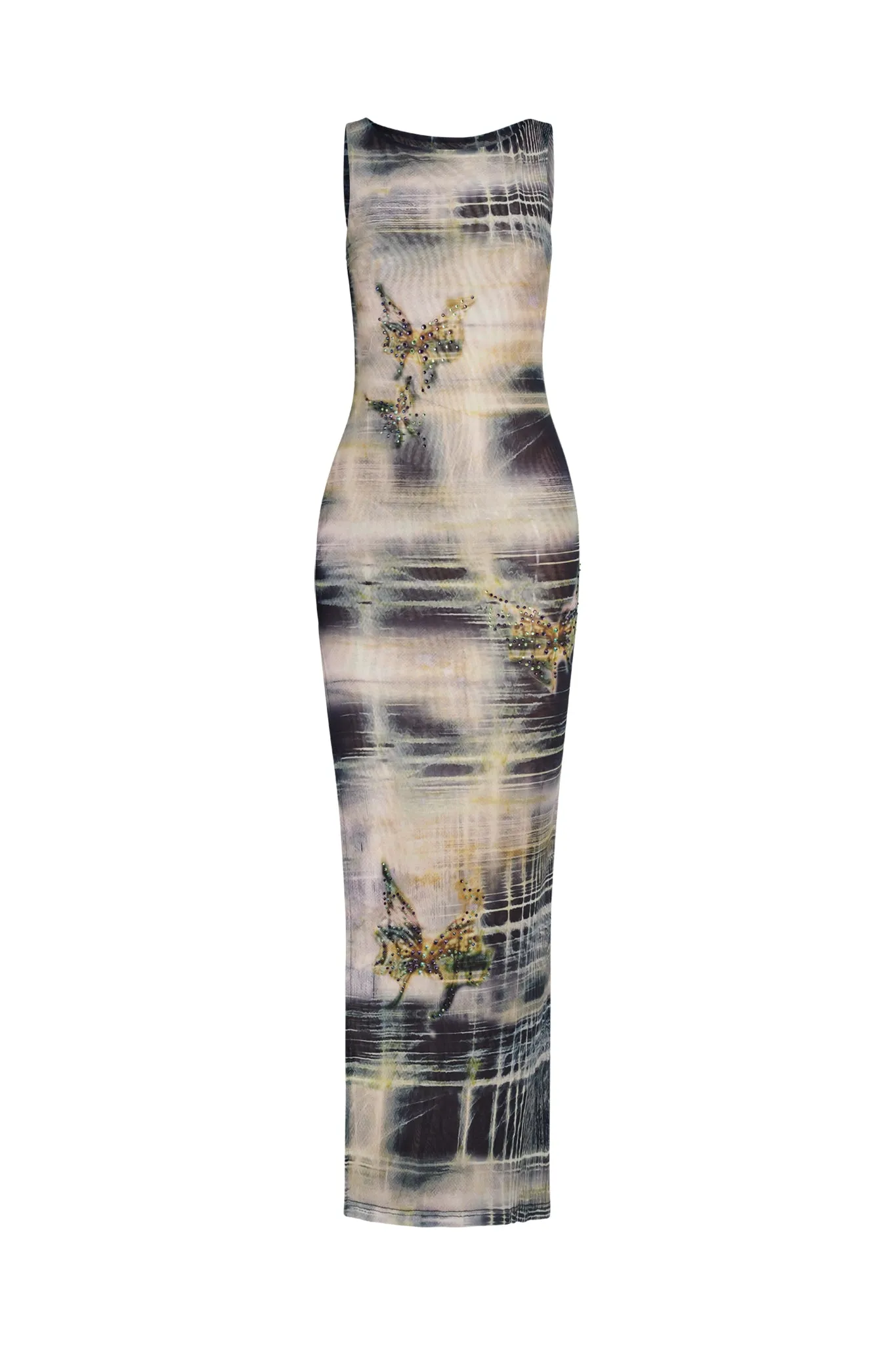 DAPHNIA MAXI DRESS - NEUTRAL : EMBER