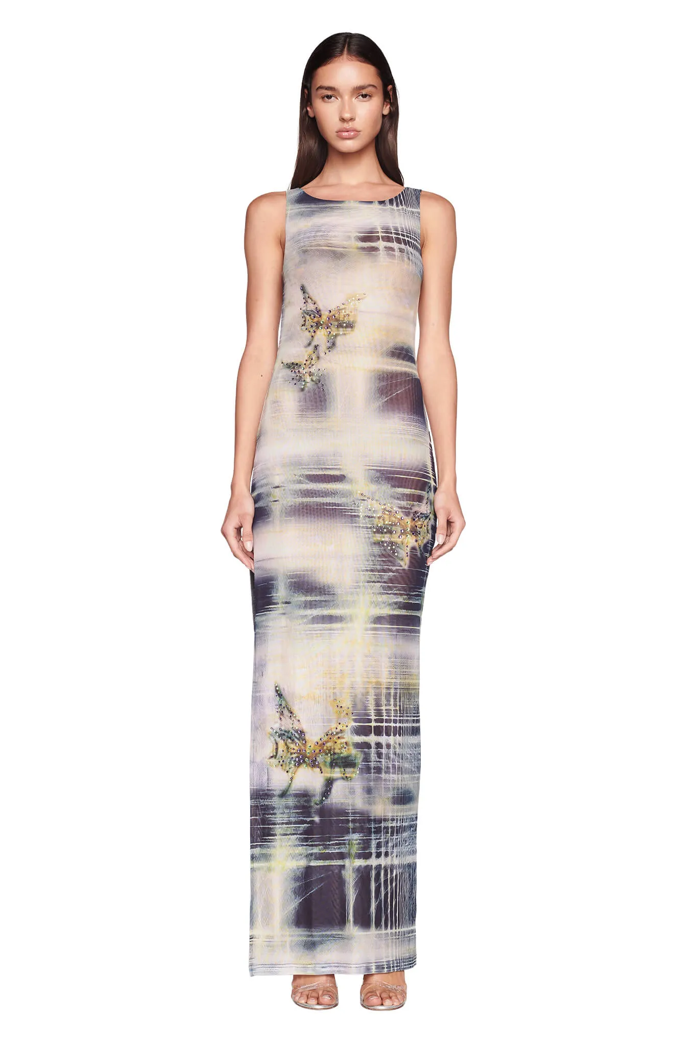 DAPHNIA MAXI DRESS - NEUTRAL : EMBER