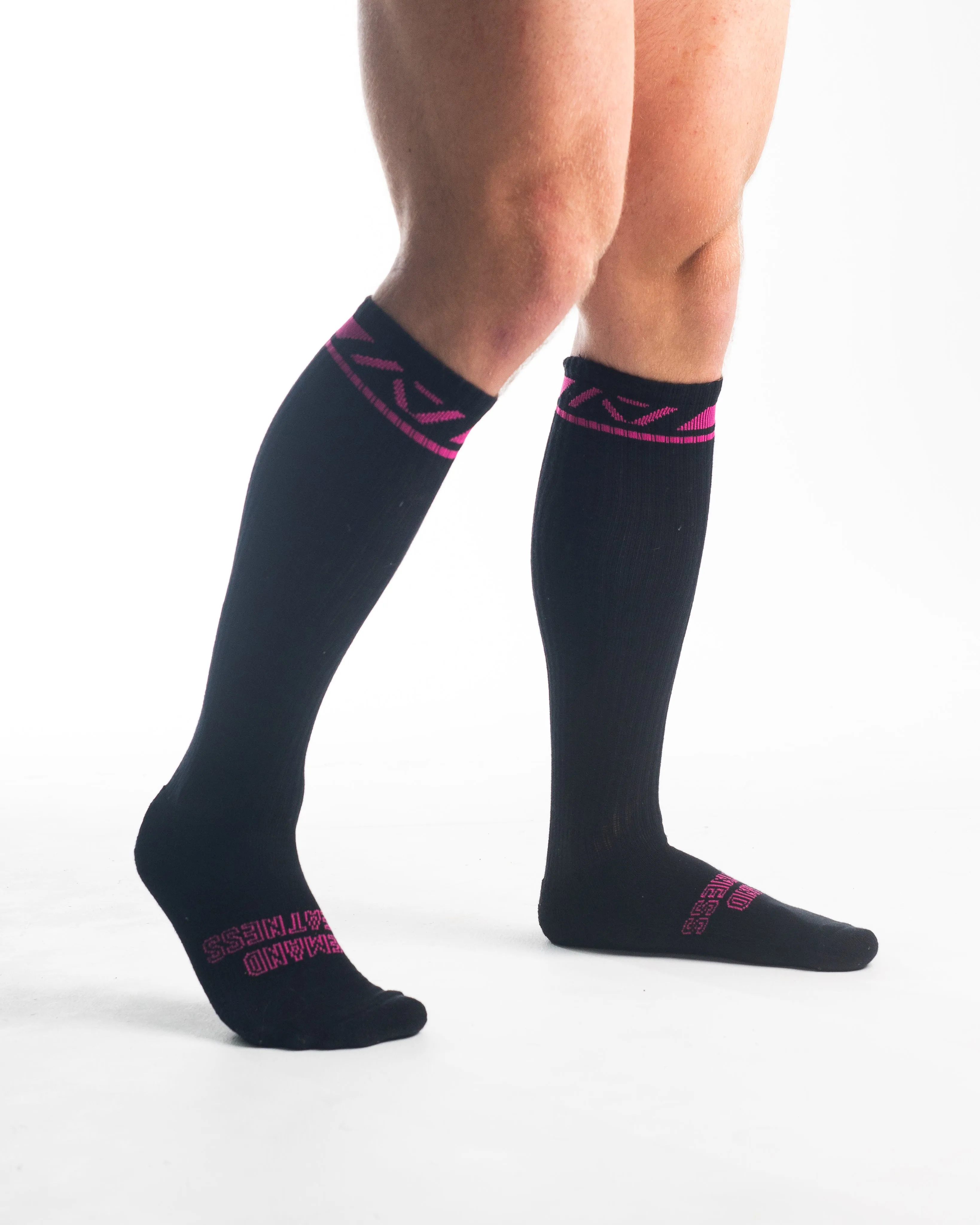 Deadlift Socks - Flamingo