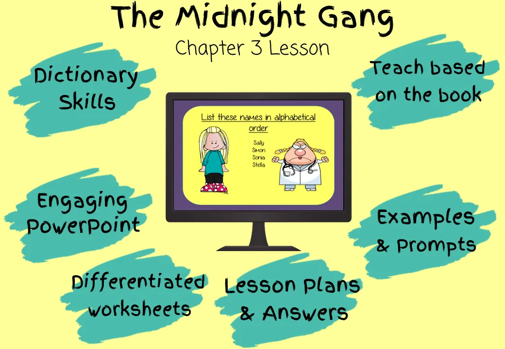 Dictionary Skills Lesson The Midnight Gang