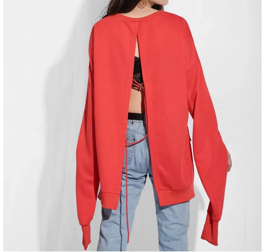 Drawstring Sweatshirt