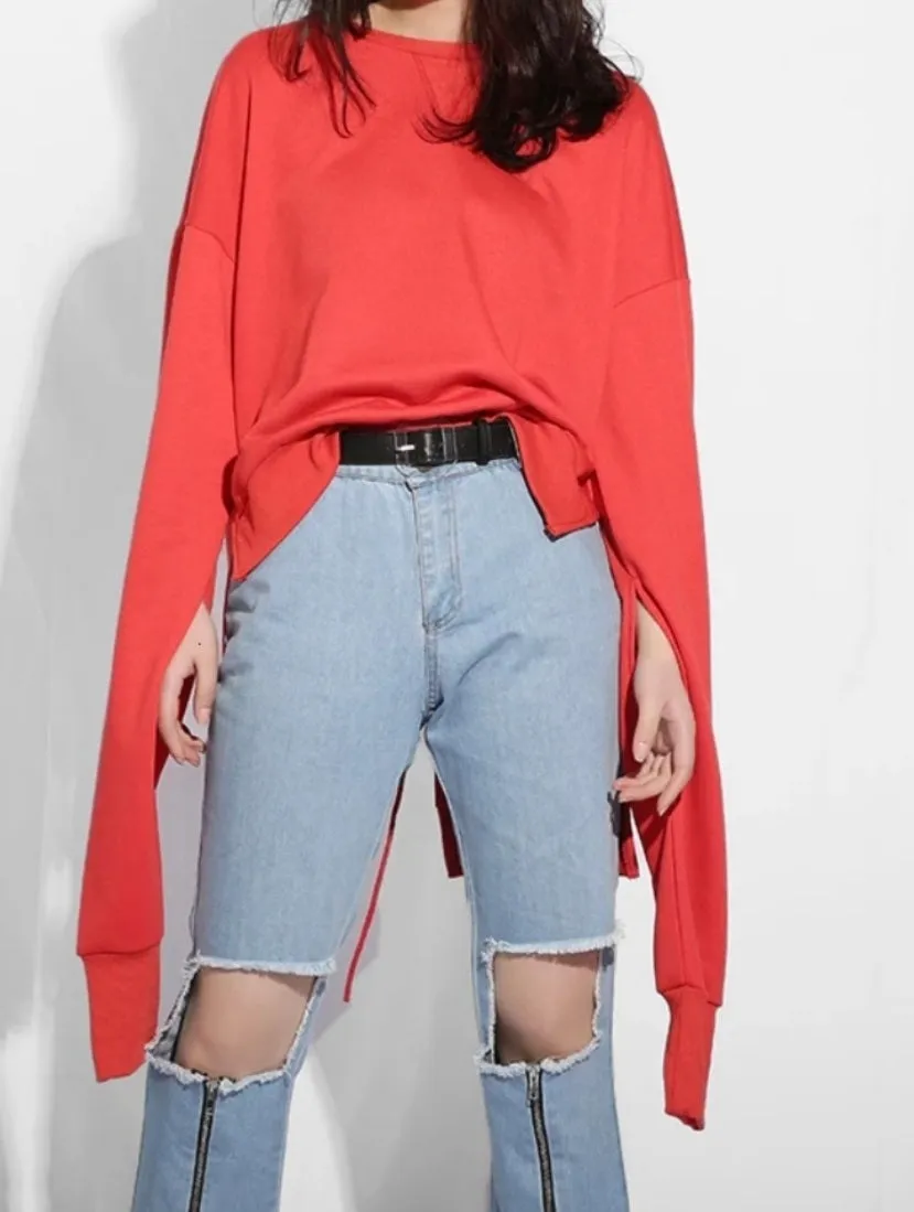 Drawstring Sweatshirt