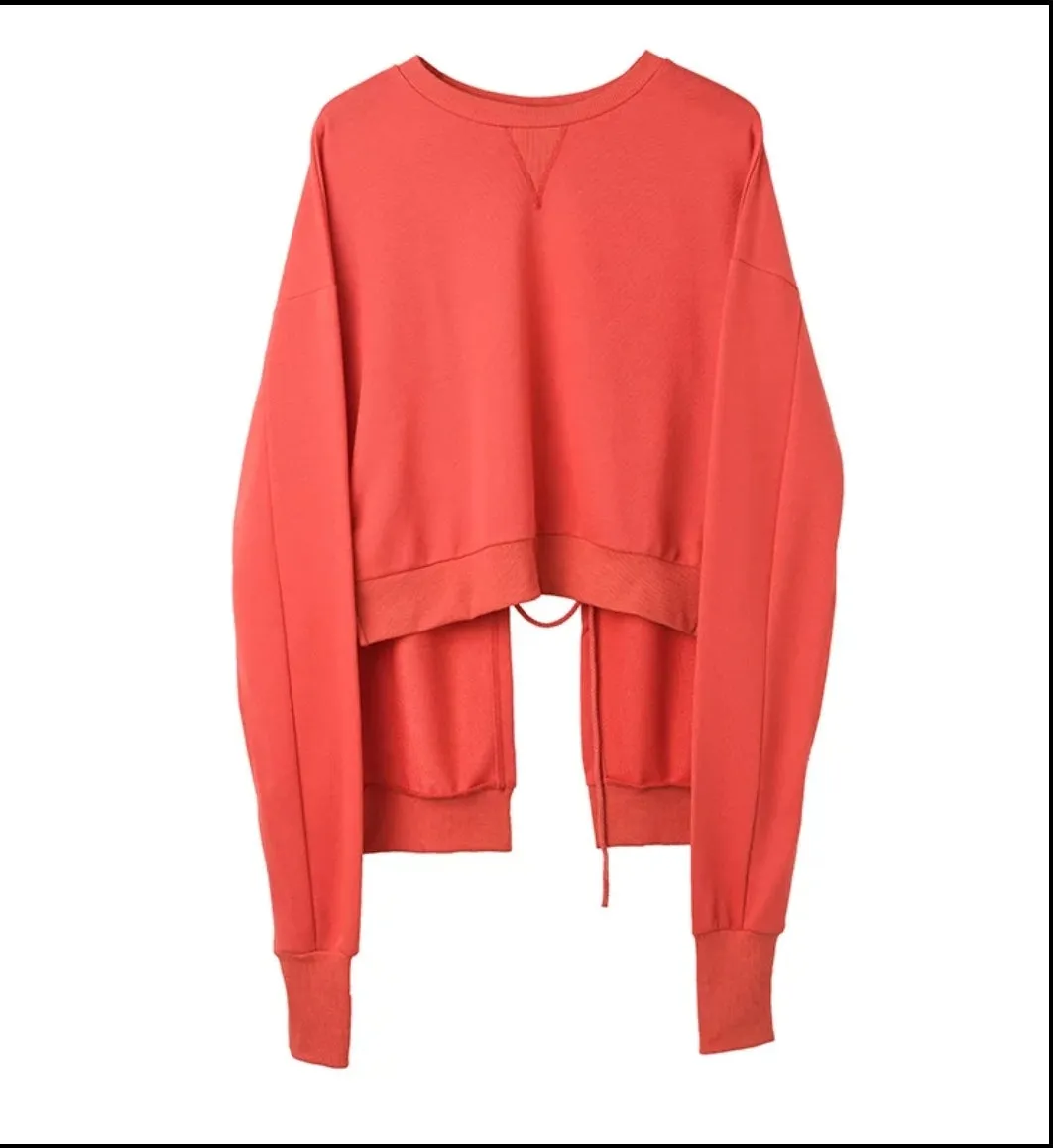 Drawstring Sweatshirt