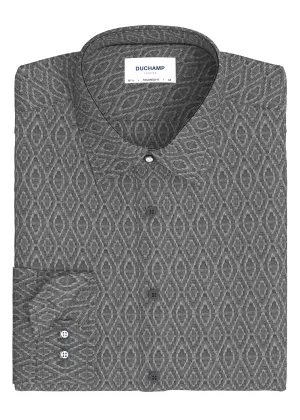 Duchamp London Woven Diamond Dress Shirt